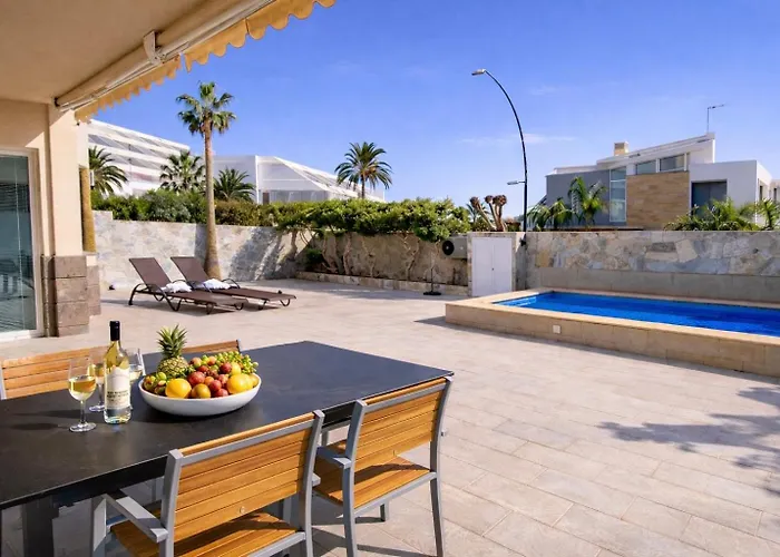Jandia Modern New Private Heated Pool Big Terrace Apartmán Morro Jable (Fuerteventura)