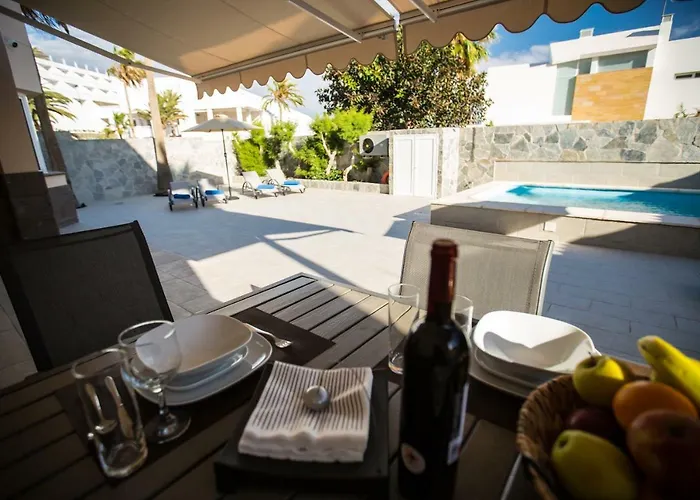 Jandia Modern New Private Heated Pool Big Terrace Apartmán Morro Jable (Fuerteventura)